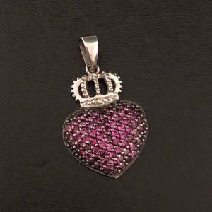 Heart necklace charm